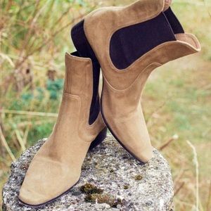 Doen Normandy Boot, Morel Suede, Size 38